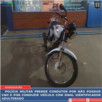 Motoclicleta a prendida