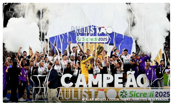 Corintia Campeao Paulista 2025