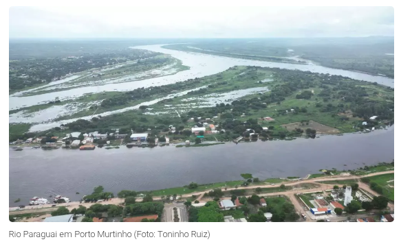 Rio Paraguai em Porto Murtinho