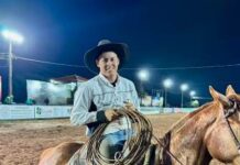 Pompilio Ramos conquista o Laço Tradição no 57º Encontro Estadual de Laço Comprido