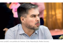 Vice toma posse em Terenos após prisão e afastamento de prefeito