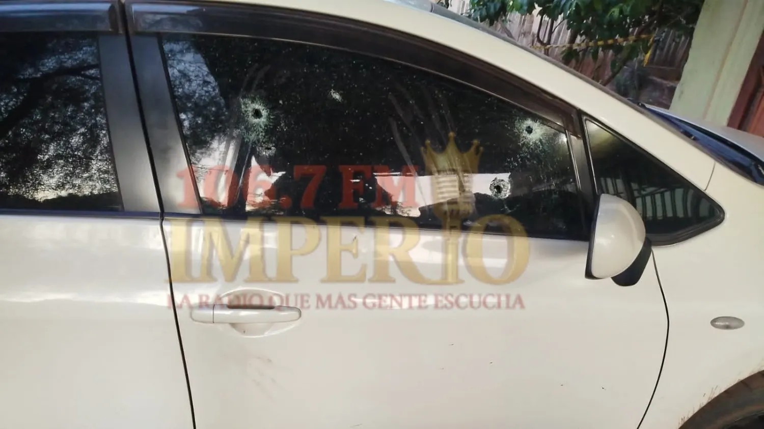 Tiros disparados contra veículo estacionado em Bella Vista Norte Paraguai