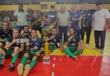 Jardim Agrícola Panorama conquista a Copa Nélio Diório de Futsal