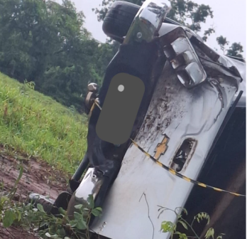 Acidente Fatal com camionete S10 em Anastacio