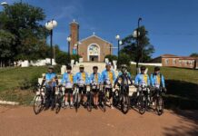 Ciclistas de Bella Vista Norte partem em peregrinação de 445 km