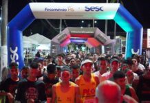 Nioaque : Primeira corrida noturna reúne atletas e famílias em Celebração ao dia da Mulher