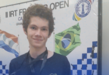 Jovem enxadrista de Bodoquena conquista três pódios em competição internacional no Paraguai