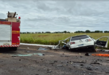 Colisão frontal deixa dois mortos na BR-060 em Camapuã