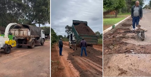 Prefeitura intensifica frentes de trabalho em Bela Vista e distrito Nunca Te Vi