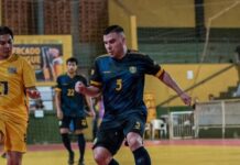 Seleção de Futsal de Bela Vista treina nesta noite visando confronto decisivo contra Jardim