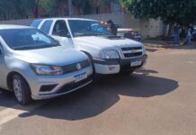 Acidente entre veículos é registrado no centro de Bela Vista