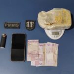 Nioaque: Fiscalização em van acaba com apreensão de droga e prisão de passageiro