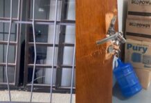 Ladrão invade agência do Detran, arromba portas e furta celulares