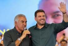 Reinaldo Azambuja e Capitão Contar são eleitos senadores por Mato Grosso do Sul