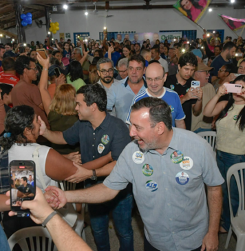 Campanha de Odilon chega ao fim com encontro lotado em Aquidauana