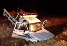 Caminhonete cai em valeta e mata idoso durante caçada em MS